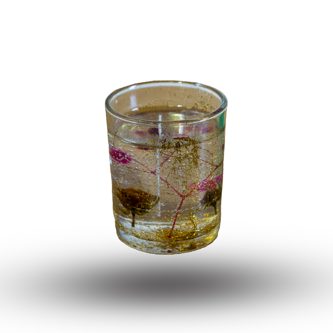 Floral Garden Gel Candle