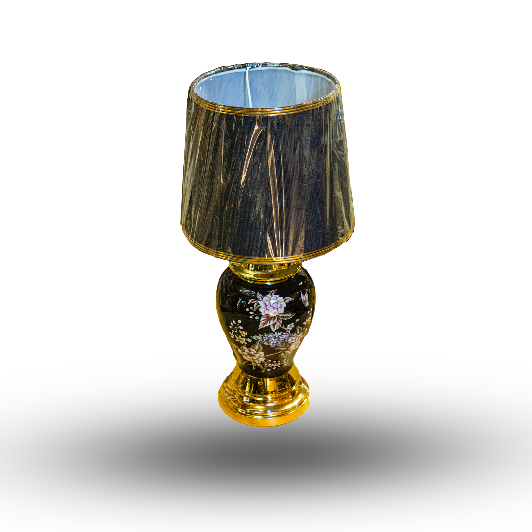 Midnight Floral Table Lamp