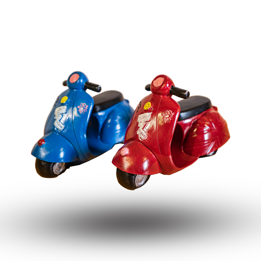 Retro Scooter Pair
