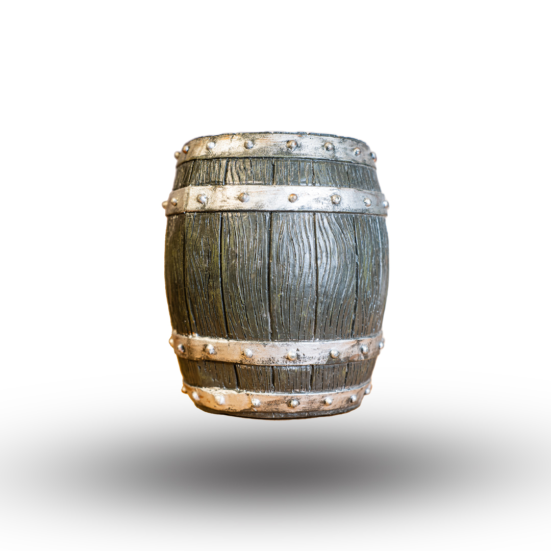 Rustic Barrel Decor