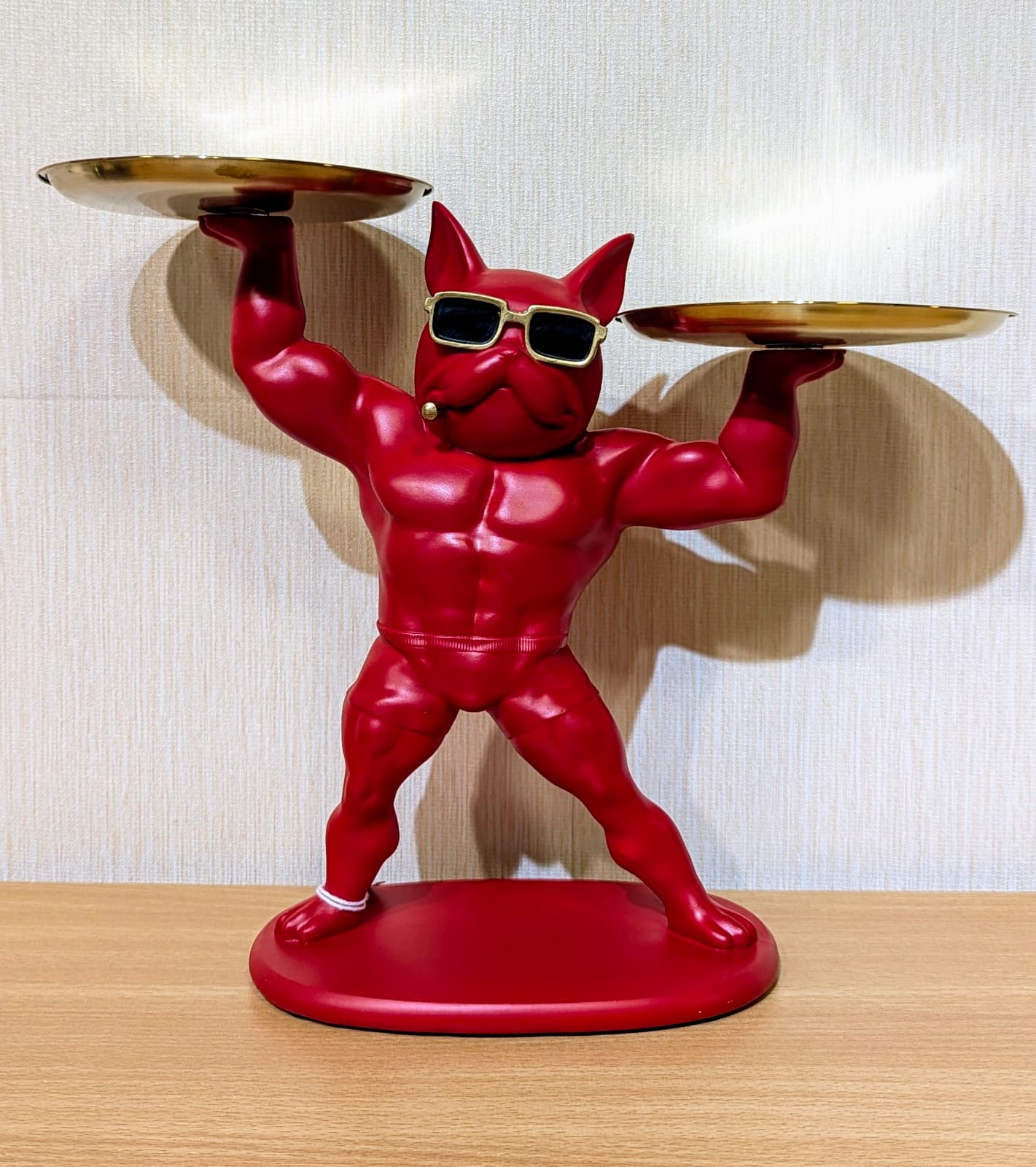 Muscular Red BullDog